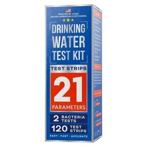 All-New 20 in 1 Drinking Water Testing Kit 120 Strips, Home Tap and Well Water